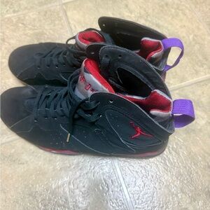 Nike Black and Red Men's Shoes